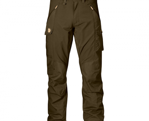 FJALL RAVEN-ABISKO TROUSERS-DARK OLIVE