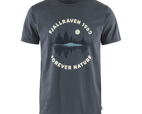 FJALL RAVEN-FOREST MIRROR TEE-SHIRT-560 NAVY-MARINE