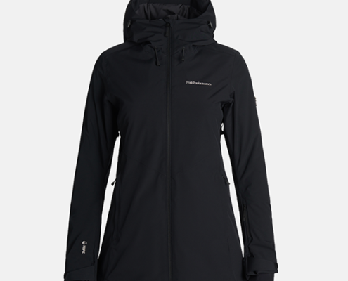 PEAK PERFORMANCE-WOMAN ANIMA LONG JACKET-NOIR