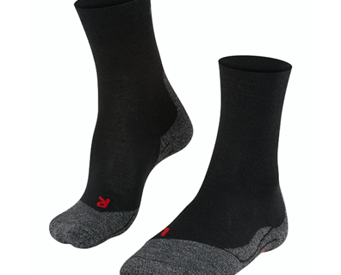 FALKE-CHAUSSETTES TK2 SENSITIVE-NOIR-VUE