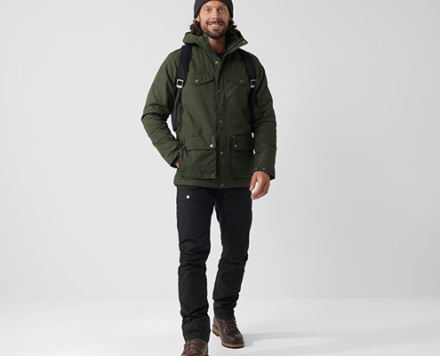 FJALL RAVEN-GREENLAND WINTER VESTE-VERT-FACE