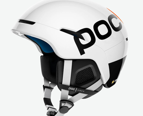 POC-CASQUE DE SKI OBEX BACKCOUNTRY SPIN-BLANC ORANGE FLUO-COTE