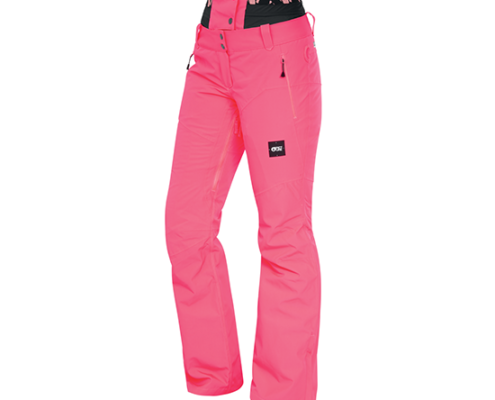 PICTURE-EXA PANTALON DE SKI FEMME-B NEON PINK-ROSE