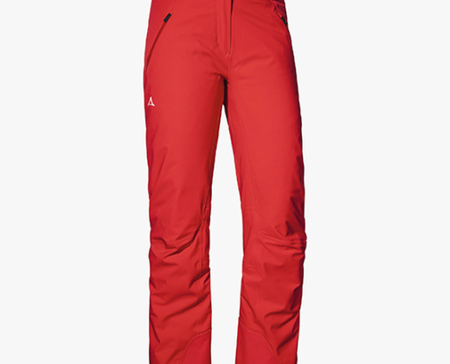 SCHOFFEL-WEISSACH PANTALON DE SKI FEMME 3090 ROUGE