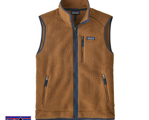 PATAGONIA-RETRO POLAIRE VESTE SANS MANCHE-BRBN-MARRON