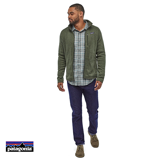 PATAGONIA-BETTER SWEATER VESTE POLAIRE ZIPPEE HOMME-IND-VERT-VUE
