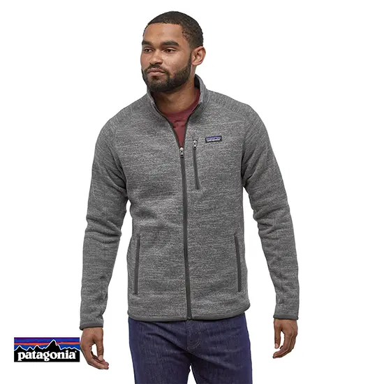 PATAGONIA-BETTER SWEATER VESTE POLAIRE ZIPPEE HOMME-NKL-GRIS-FACE