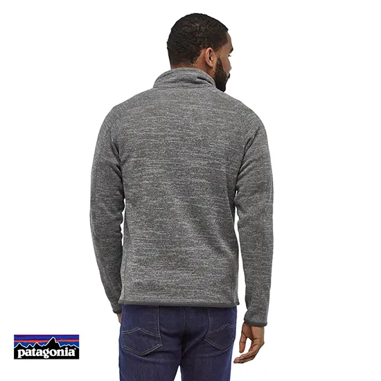 PATAGONIA-BETTER SWEATER VESTE POLAIRE ZIPPEE HOMME-NKL-GRIS-DOS