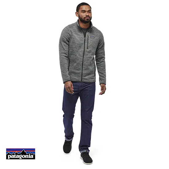 PATAGONIA-BETTER SWEATER VESTE POLAIRE ZIPPEE HOMME-NKL-GRIS-VUE