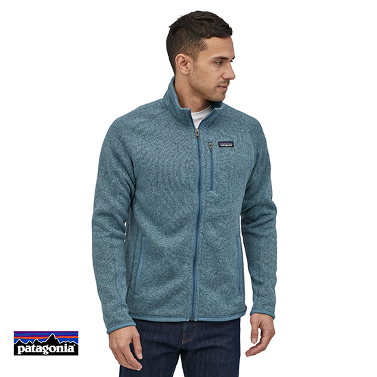 PATAGONIA-BETTER SWEATER VESTE POLAIRE ZIPPEE HOMME-PGBE-BLEU-FACE
