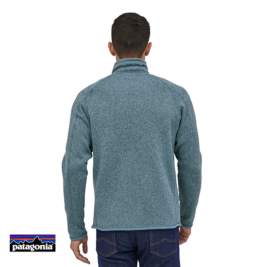 PATAGONIA-BETTER SWEATER VESTE POLAIRE ZIPPEE HOMME-PGBE-BLEU-DOS