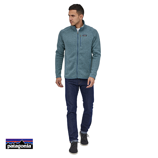 PATAGONIA-BETTER SWEATER VESTE POLAIRE ZIPPEE HOMME-PGBE-BLEU-VUE