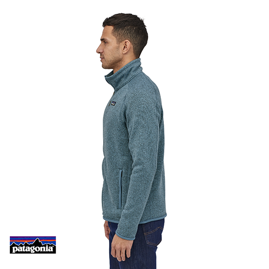 PATAGONIA-BETTER SWEATER VESTE POLAIRE ZIPPEE HOMME-PGBE-BLEU-COTE