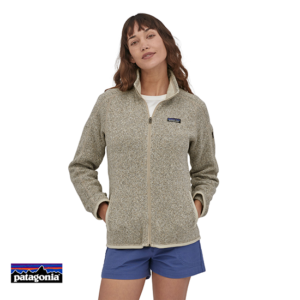 PATAGONIA-BETTER SWEATER POLAIRE ZIPPEE FEMME-PLCN-BEIGE-FACE