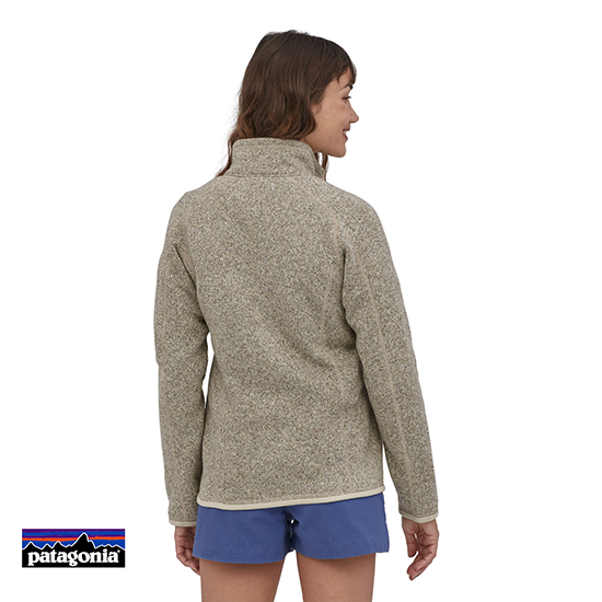 PATAGONIA-BETTER SWEATER POLAIRE ZIPPEE FEMME-PLCN-BEIGE-DOS