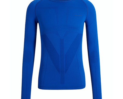 FALKE-TIGHT WARM TEE-SHIRT MANCHES LONGUES-6714-BLEU