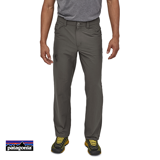 PATAGONIA-QUANDARY PANTS HOMME-FGE-GRIS-POCHE FACE