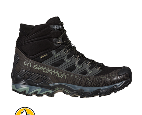 LA SPORTIVA-ULTRA RAPTOR 2 WIDE MID GTX HOMME-BLACK CLAY-NOIR