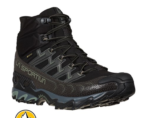 LA SPORTIVA-ULTRA RAPTOR 2 WIDE MID GTX HOMME-BLACK CLAY-NOIR-VUE