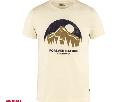 FJALL RAVEN-NATURE TEE-SHIRT HOMME-113 CHALK WHITE-BLANC