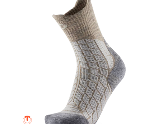 THERM-IC-CHAUSSETTES TREKKING WARM FEMME-BEIGE-BEIGE/GREY-VUE