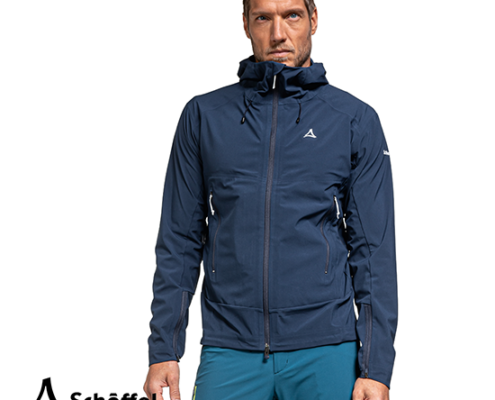 SCHOFFEL-SOFTSHELL MANGART-VESTE LEGERE HOMME-8180 DRESS BLUE-BLEU-FACE