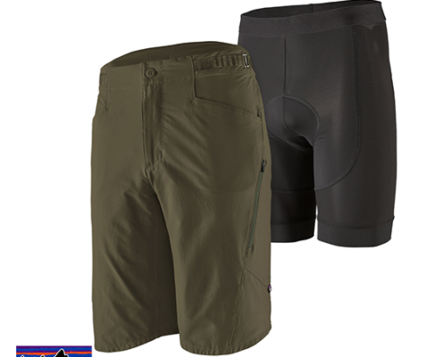 PATAGONIA-MEN'S DIRT CRAFT BIKE SHORT VELO HOMME-BSNG BASIN GREEN-KAKI