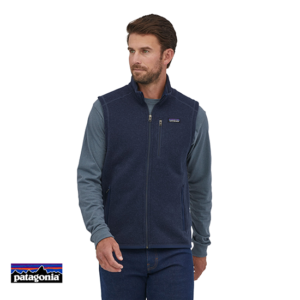 PATAGONIA-MEN'S BETTER SWEATER VESTE POLAIRE SANS MANCHES HOMME-NENA NEW NAVY-MARINE-FACE