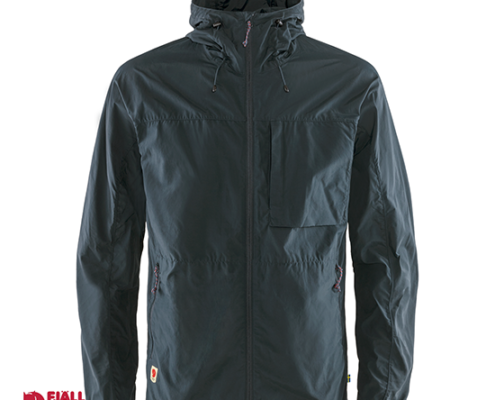 FJALL RAVEN-HIGH COAST WIND-VESTE A CAPUCHE HOMME-560 NAVY-MARINE