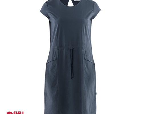FJALL RAVEN-HIGH COAST LITE DRESS WOMEN-560 NAVY-MARINE-FACE