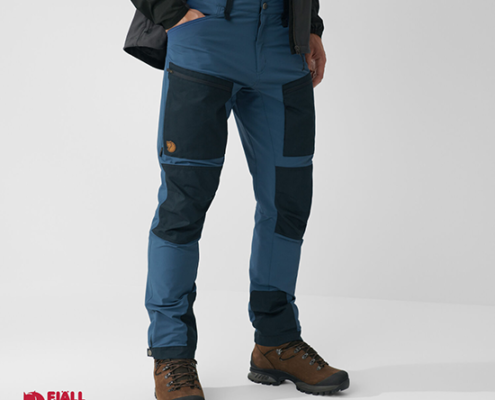 FJALL RAVEN-KEB AGILE M PANTALON HOMME-INDIGO BLUE DARK-BLEU-FACE