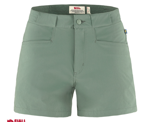 FJALL RAVEN-HIGH COAST LITE SHORT FEMME-614 PATINA GREEN-VERT