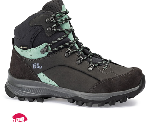 HAN WAG-ALTA BUNION II LADY GTX-CHAUSSURES DE RANDONNEE FEMME-064494 ASPHALT MINT-GRIS