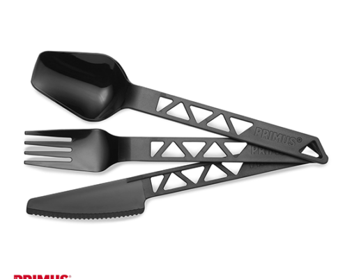 PRIMUS-LIGHTWEIGHT TRAILCUTLERY BLACK-COUVERTS NOIR