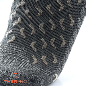 THERM-IC-TREK ULTRACOOL ANKLE CHAUSSETTES HOMME-GRIS-MAILLE