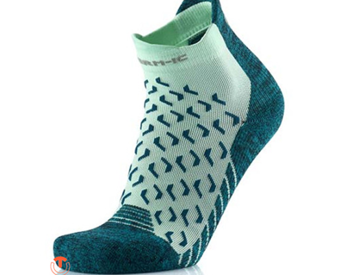 THERM-IC-TREK ULTRACOOL ANKLE CHAUSSETTES FEMME-VERT-VUE