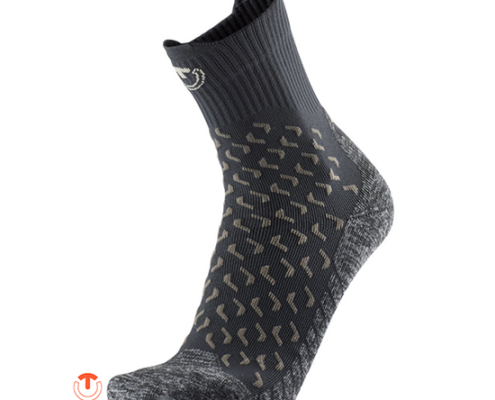 THERM-IC-TREK ULTRACOOLCREW-CHAUSSETTES HOMME-GRIS-VUE