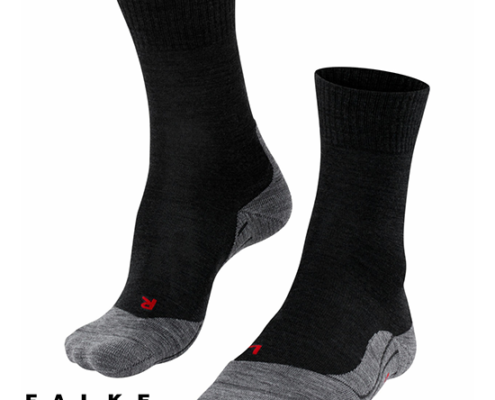 FALKE-TK5 TREKKING-CHAUSSETTES DE RANDONNÉE HOMME-3080 BLACK MIX-NOIR