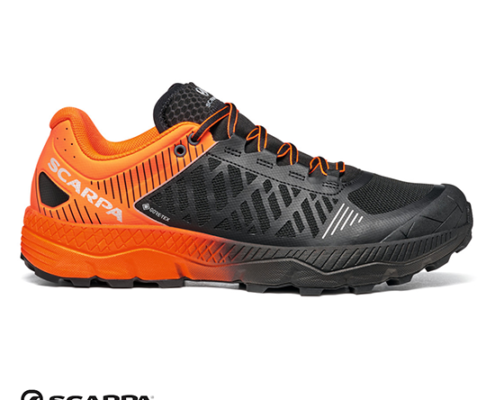 SCARPA-SPIN ULTRA GTX-CHAUSSURES DE RANDONNÉE HOMME-RANGE-NOIR ORANGE SCARPA-SPIN ULTRA GTX-CHAUSSURES DE RANDONNÉE HOMME-RANGE-NOIR ORANGE FLUO