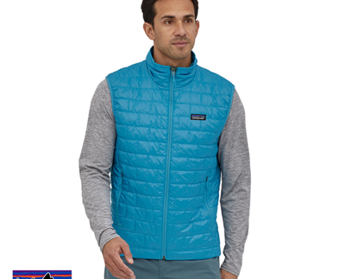 PATAGONIA-84242-M'S NANO PUFF VEST-DOUDOUNE SANS MANCHE-APBL ANACAPA BLUE-BLEU-FACE