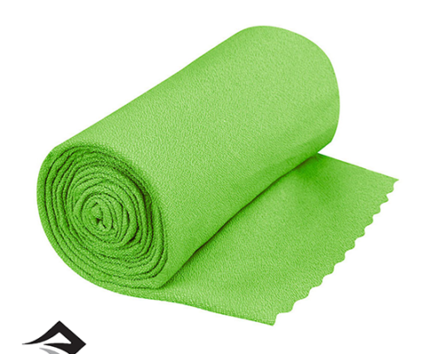 SEA TO SUMMIT-AIRLITE XL-SERVIETTE MICRO FIBRES-LIME-VERT