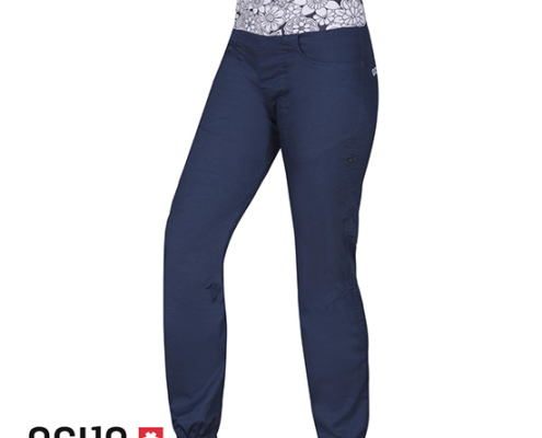 OCUN-SANSA-PANTALON D'ESCALADE FEMME-BLUE SARGASSO-BLEU