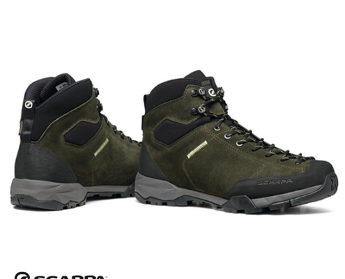 SCARPA-MOJITO HIKE GTX-CHAUSSURES DE RANDONNÉE HOMME-200 THYME GRENN-VERT