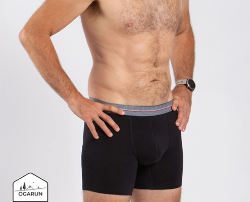 OGARUN-BOXER -10° +30°-CALEÇON HOMME-NOIR-VUE2