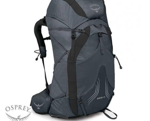 OSPREY-EXOS 48-SAC DE RANDONNÉE-TUNGSTEN GERY-GRIS