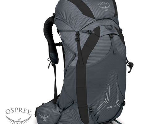 OSPREY-EXOS 38-SAC À DOS DE RANDONNÉE-TUNGSTEN GREY-GRIS