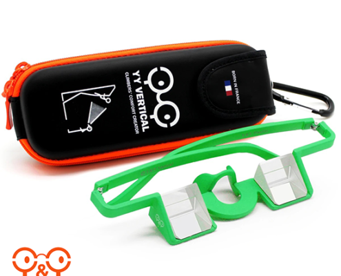 YY VERTICAL-PLASFUN-LUNETTES D'ASSURAGE+ETUI-VERT