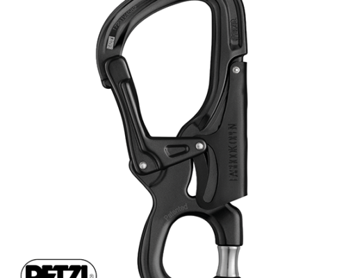 PETZL-CONNECTEUR EASHOOK OPEN NOIR