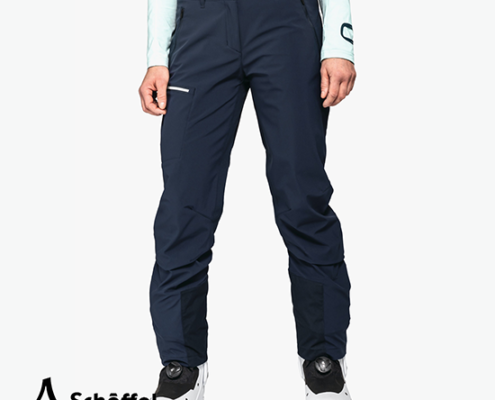 SCHOFFEL-MATREAI PANTS-PANTALON DE RANDONNÉE SKI FEMME-8820 BLAU-MARINE-FACE