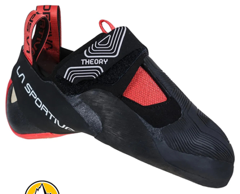 LA SPORTIVA-THEORY WOMAN-BLACK HIBISCUS-NOIR ROUGE